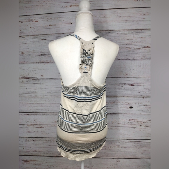 Chaser Ruffle T-Back Tank Top - Picture 2 of 7